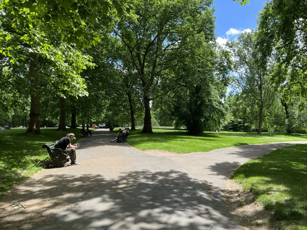 倫敦最小的皇家公園 綠園