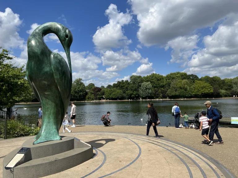 海德公園 水鳥雕像