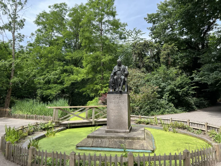 荷蘭公園 荷蘭男爵紀念碑