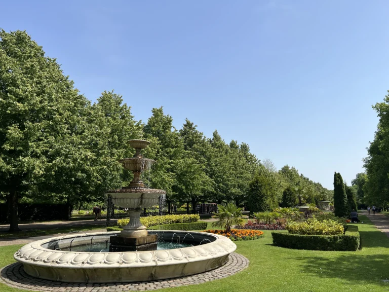 攝政公園裡 Avenue Gardens 義式噴泉