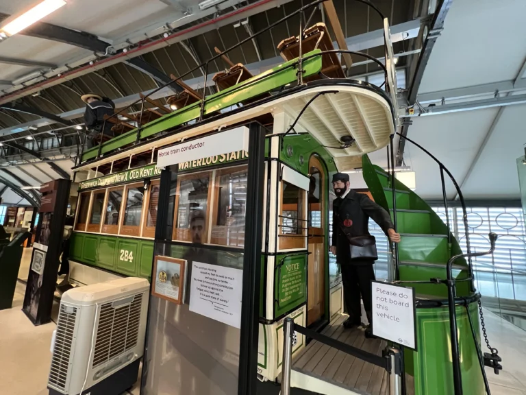 London Transport Museum 電車