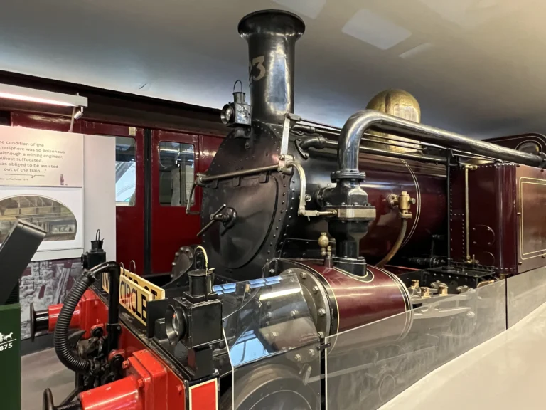 London Transport Museum 第一輛地鐵列車