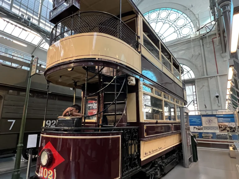 倫敦交通博物館 電車