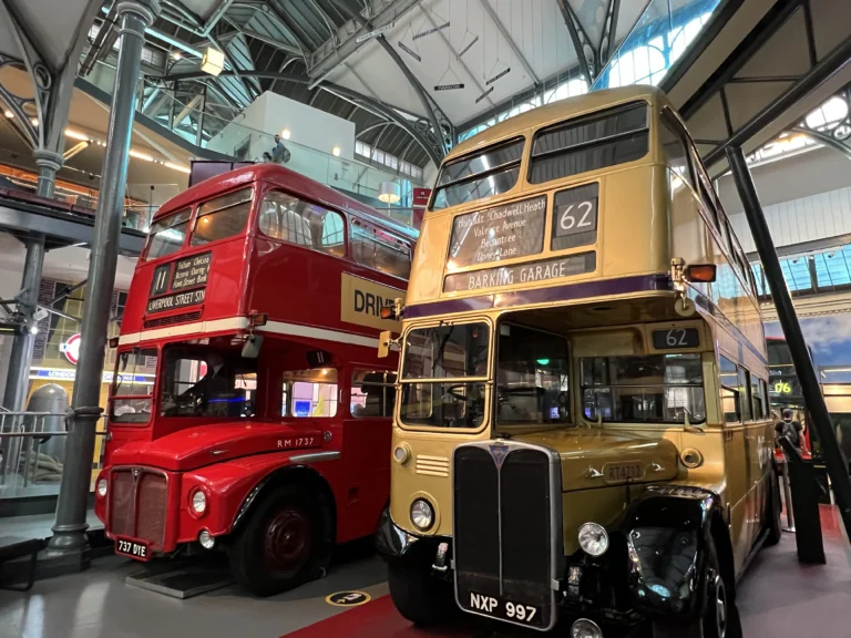 倫敦交通博物館 公車