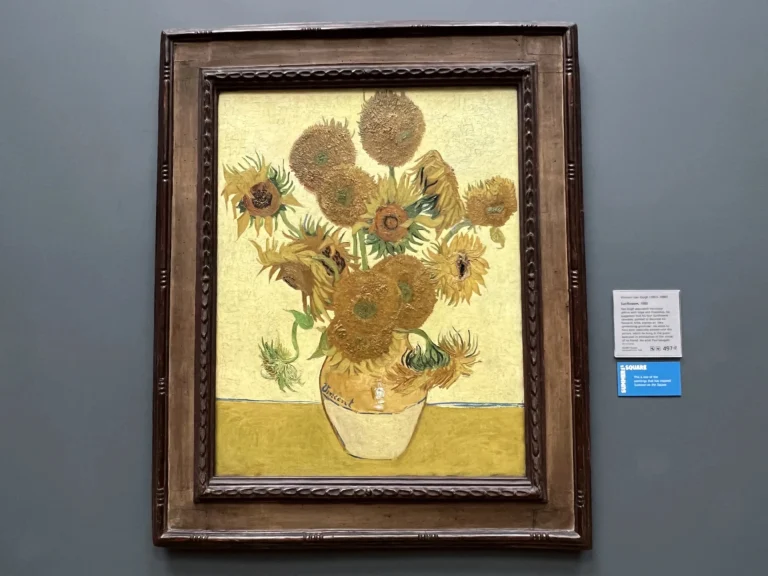 英國國家美術館 梵谷 Sunflowers