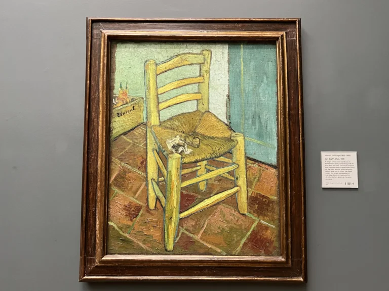 英國國家美術館 梵谷的椅子