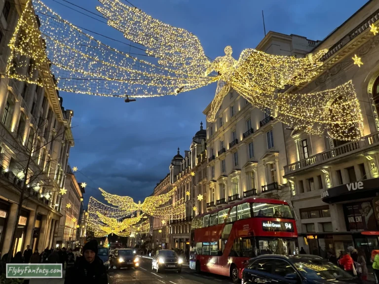 倫敦聖誕燈飾 皮卡迪利與聖詹姆斯