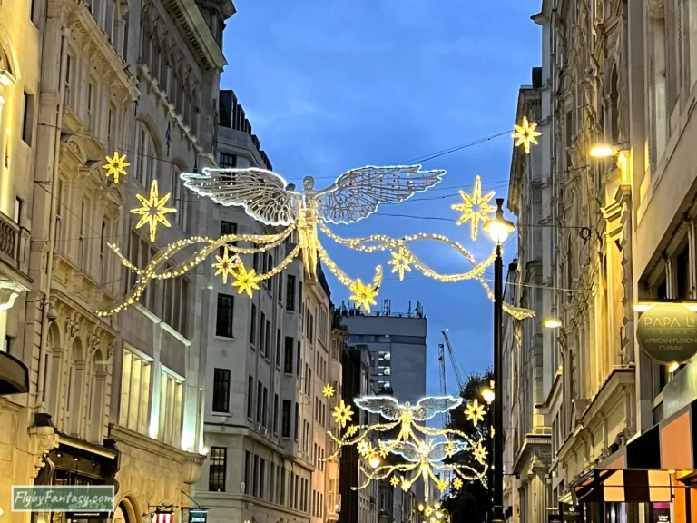 倫敦聖誕燈飾 皮卡迪利