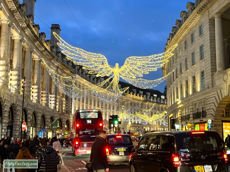 倫敦聖誕燈飾 攝政街