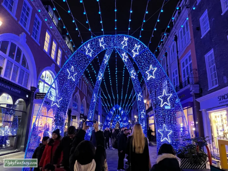 倫敦聖誕燈飾 South Molton Street