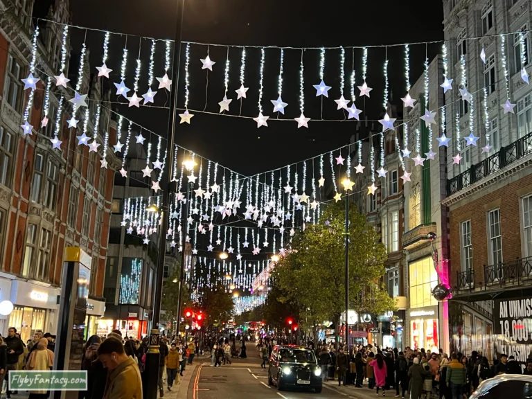 倫敦聖誕燈飾 Oxford Street