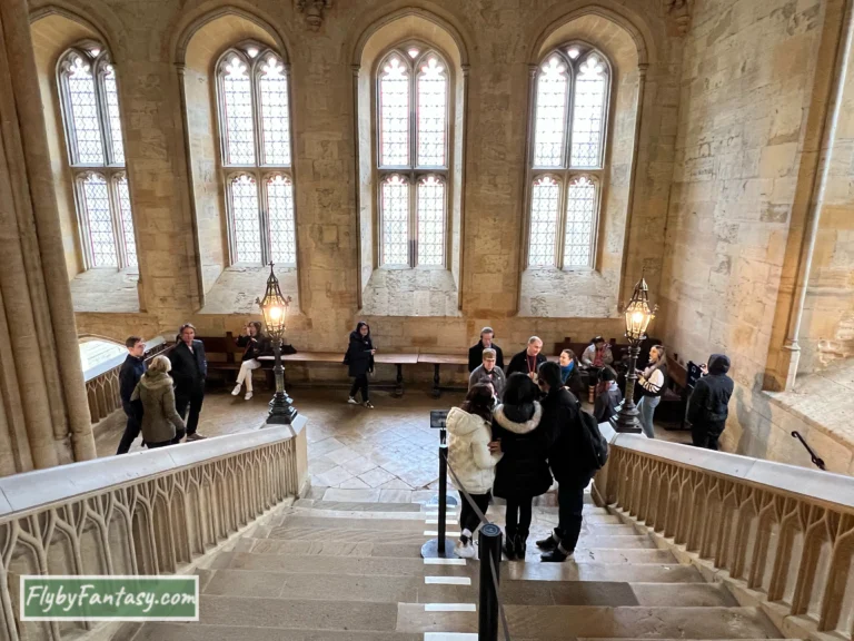 牛津一日遊 基督學院 通往餐廳的樓梯 哈利波特拍攝地之一