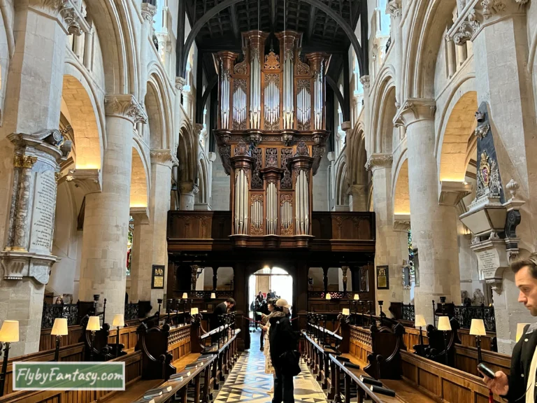 牛津一日遊 基督學院大教堂 管風琴