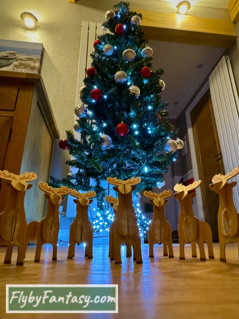 聖誕樹與麋鹿門