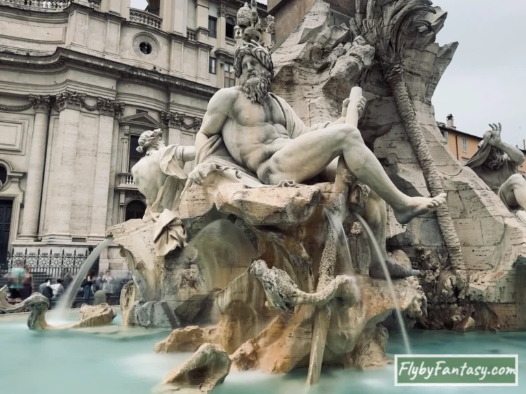羅馬景點 四河噴泉
