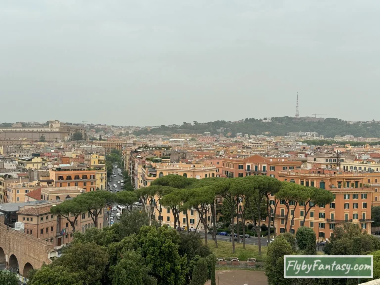 從聖天使城堡看羅馬市景