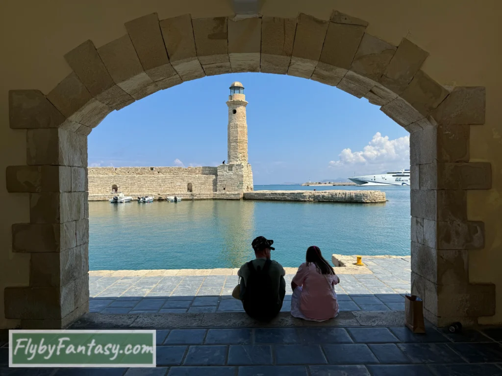 希臘科里特島 雷西姆諾Rethymno 港口燈塔